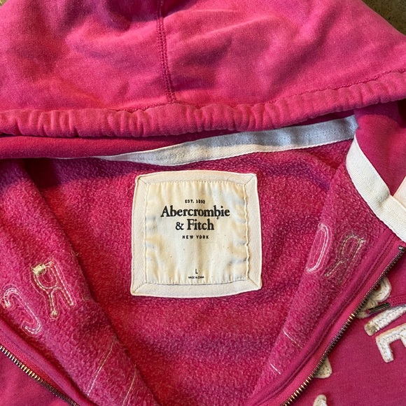 Abercrombie Signature Full Zip Hoodie - Picture 2 of 7